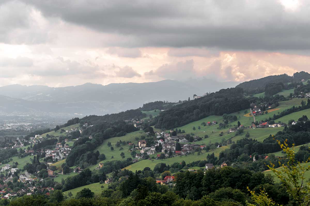 Mit der Zahnradbahn von Rorschach nach Heiden unterwegs